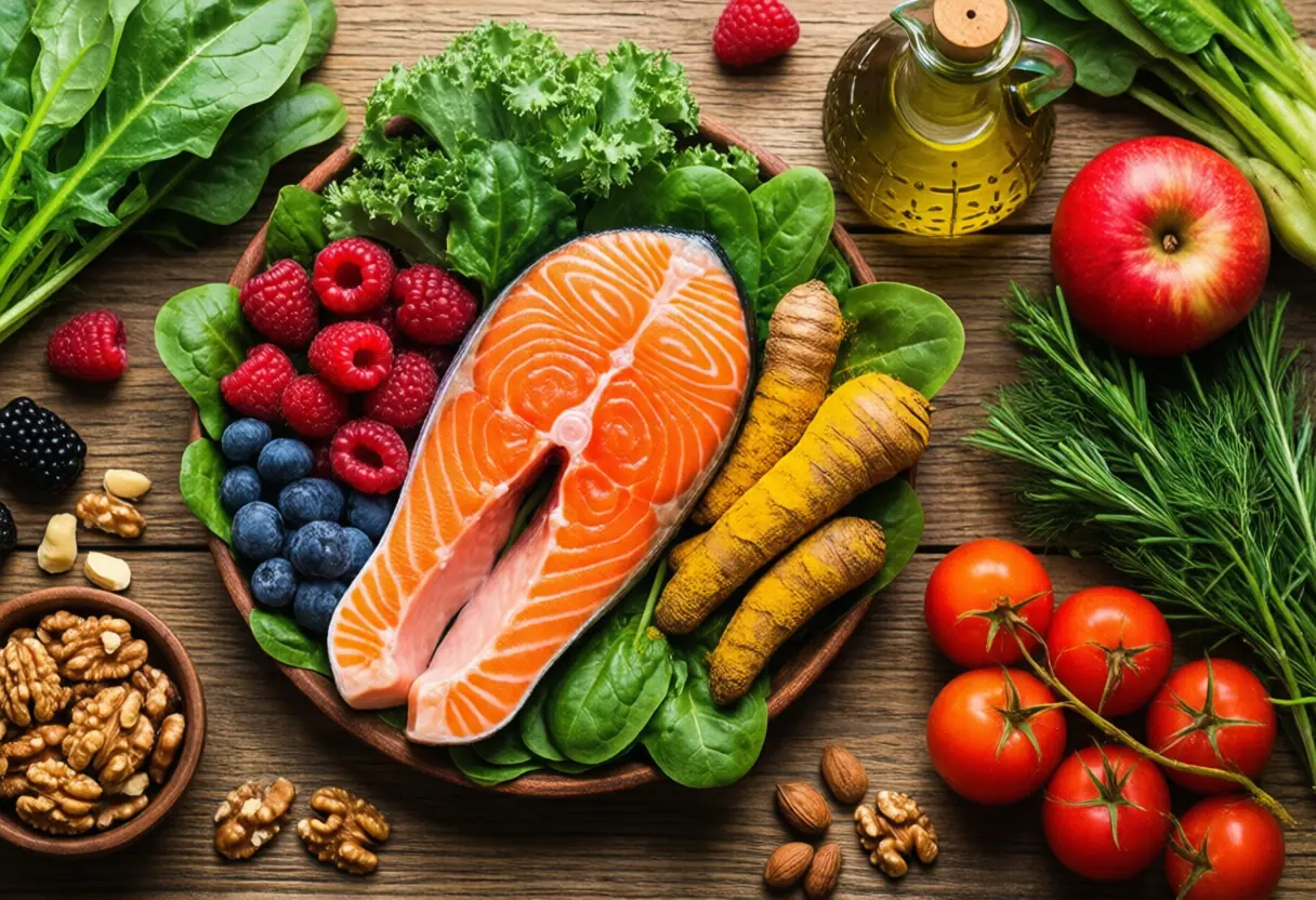 Gyulladáscsökkentő ételek - zöldségek, gyümölcsök és egészséges táplálék